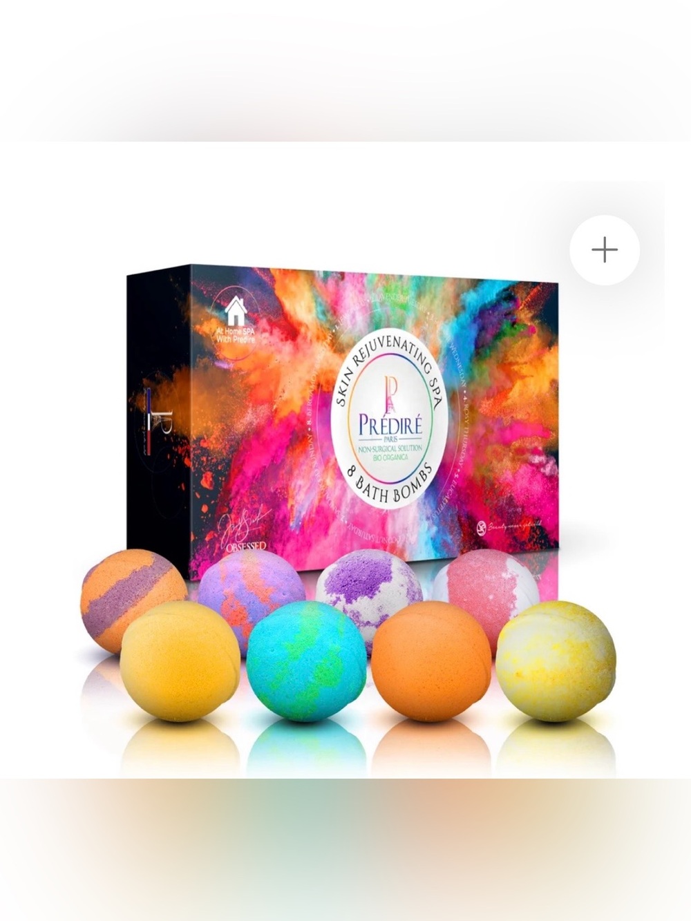 PREDIRE PARIS
8 Bath Bombs | Skin Rejuvenating Spa